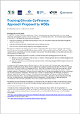 RC cover page "MDB Tracking Climate Co-Finance"